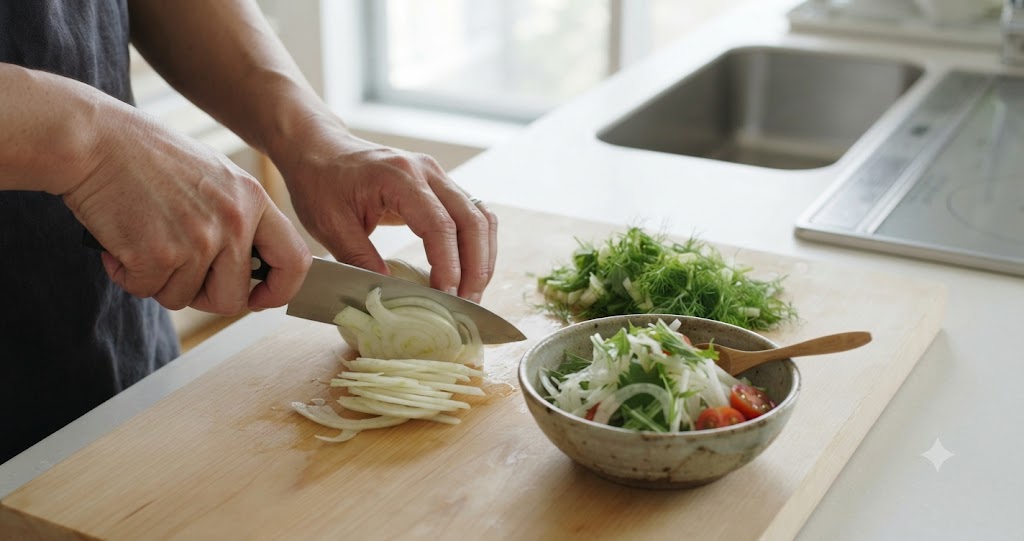 フェンネルの食べ方を表すイメージ画像