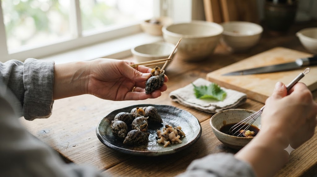 ながらみの食べ方を表すイメージ画像