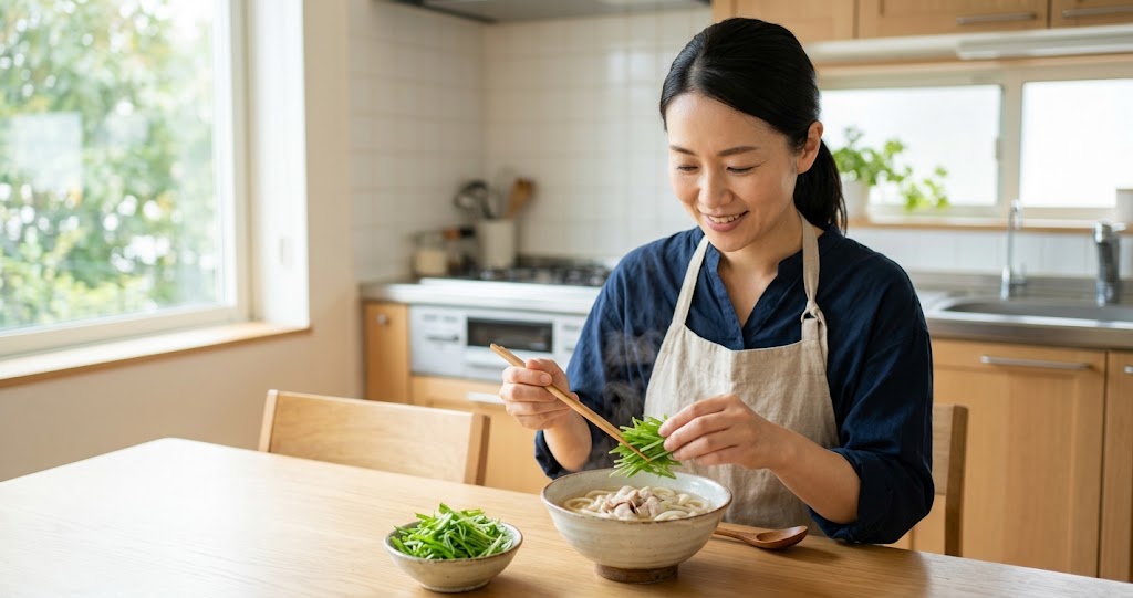 はりはりうどんの基本と作り方のイメージ