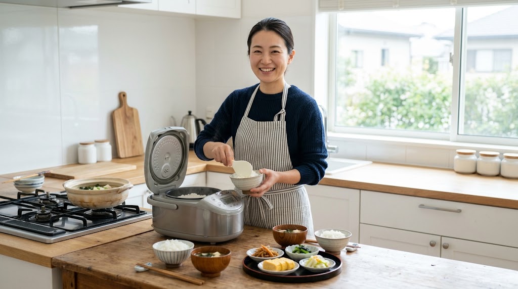 ご飯に芯が残る原因と対処法のイメージ